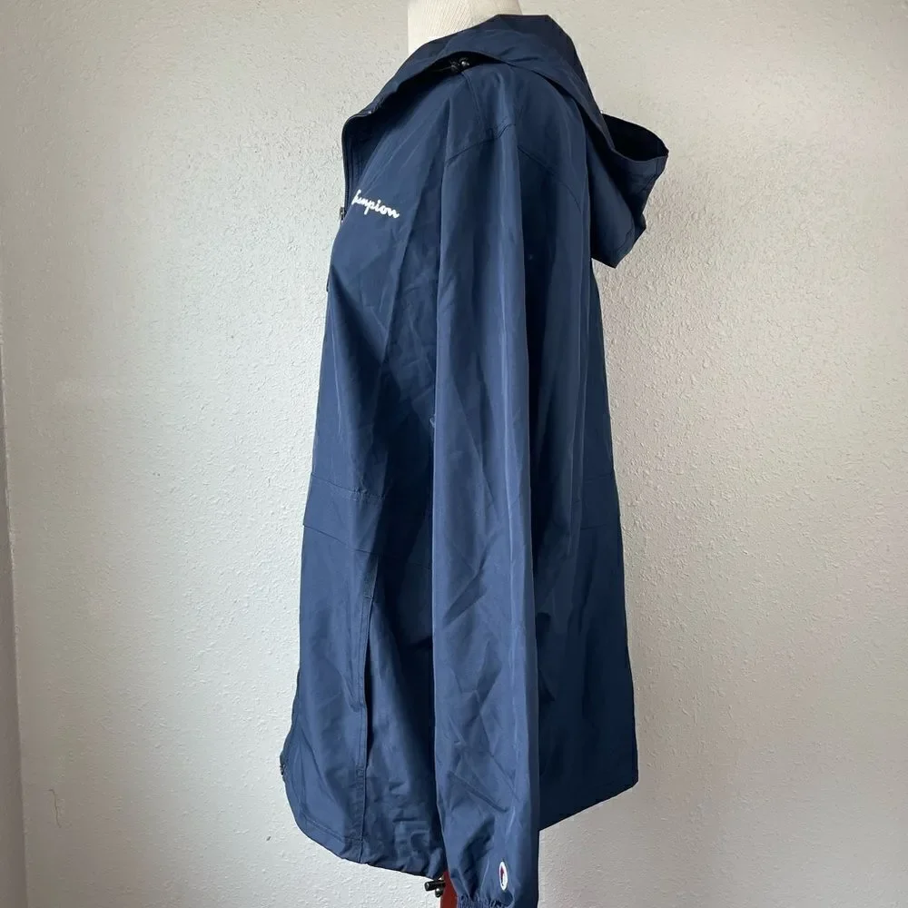 NWT Champion Navy Blue Windbreaker Size M